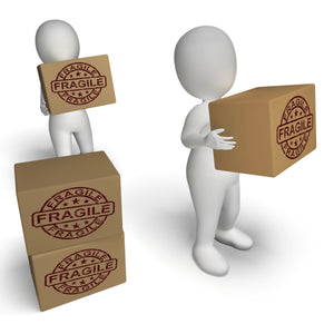 Moving Supplies - Fragile Box Stickers.